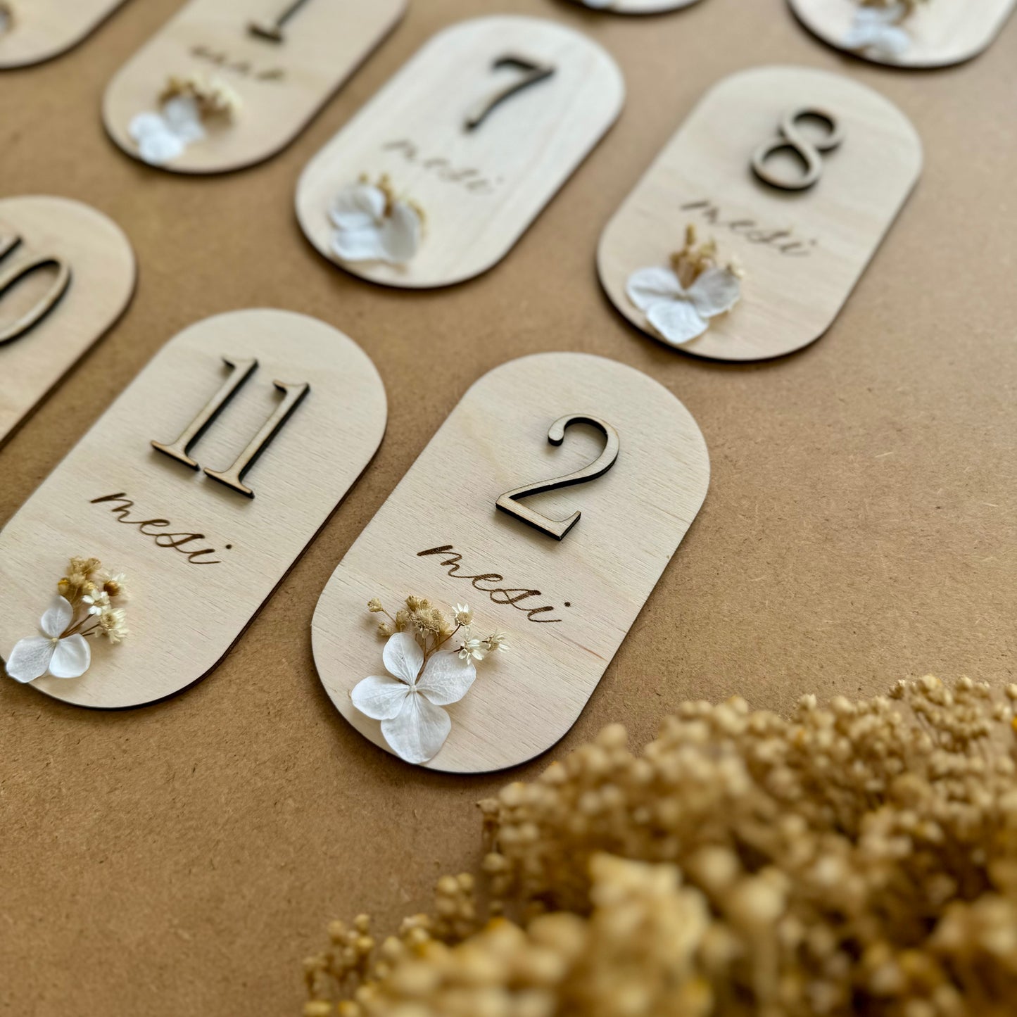 Milestone Cards 3D Flower
