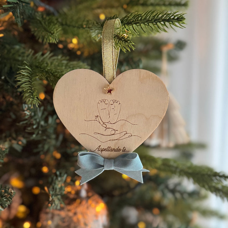 Decorazione natalizia "Aspettando te - Family"