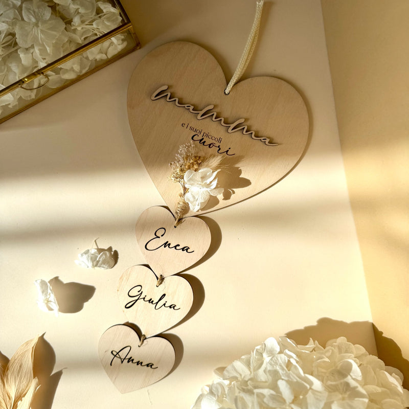 Decorazione da appendere "Cuore di Mamma"