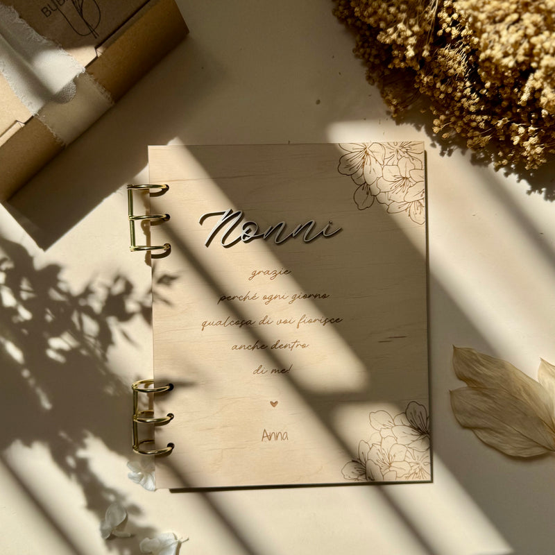 Album fotografico personalizzato per i Nonni