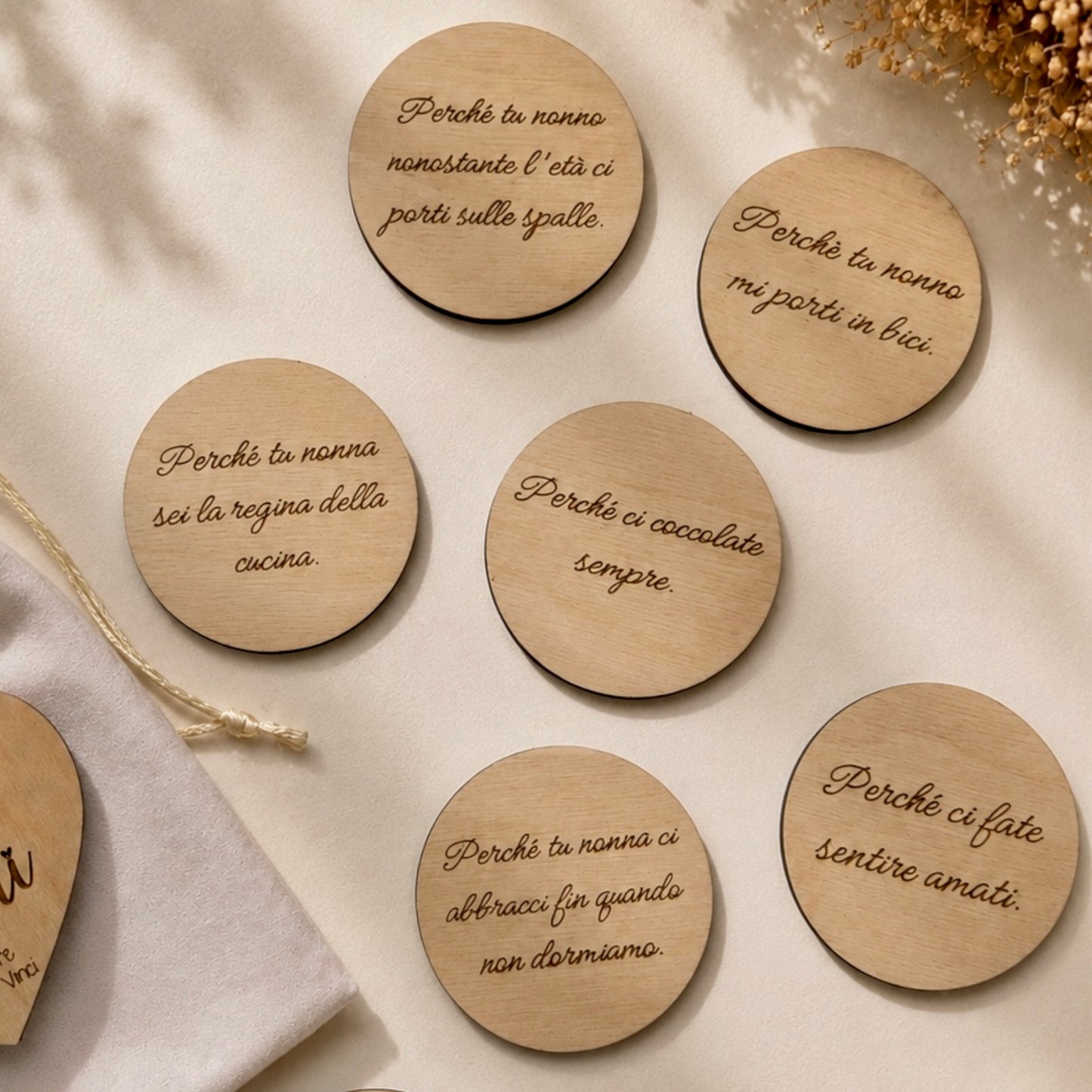 I motivi per cui vi amiamo Nonni – Set personalizzato Festa dei Nonni