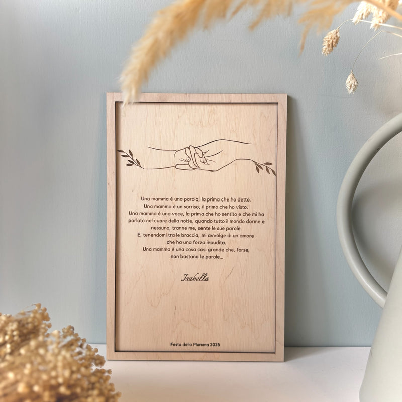 Quadretto "Per te Mamma"