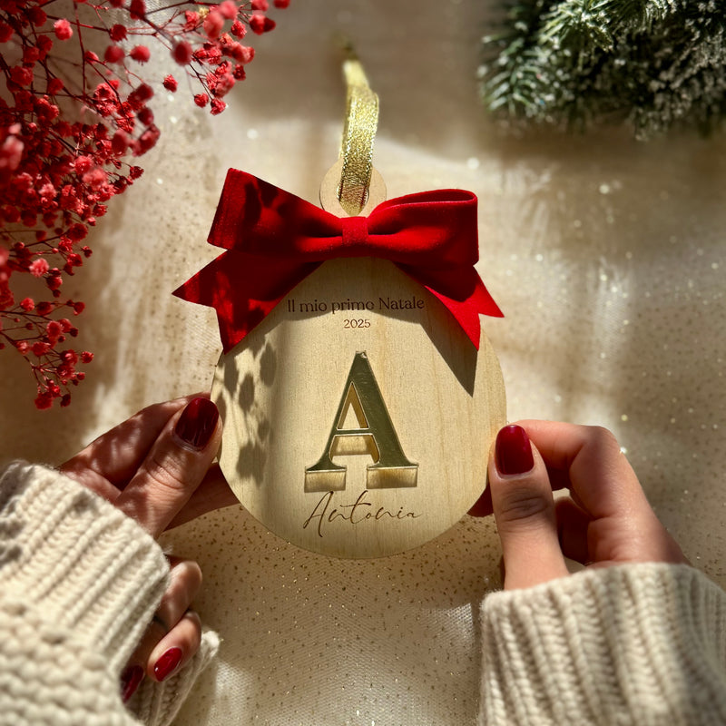 Decorazione natalizia "Golden" Personalizzabile