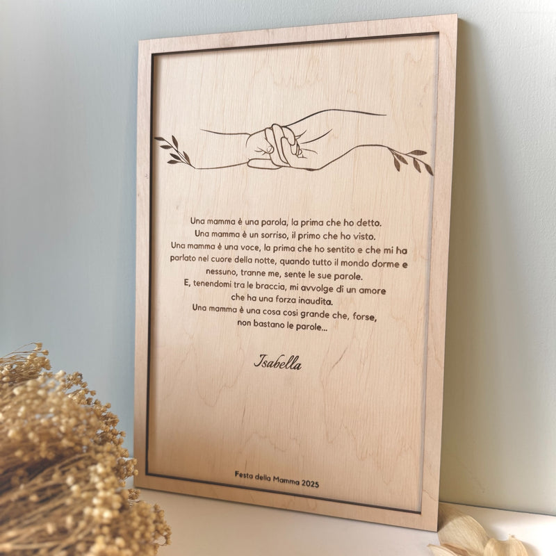 Quadretto "Per te Mamma"