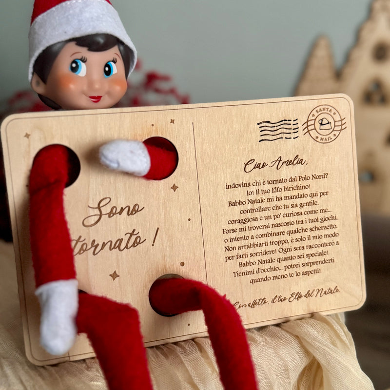 Lettera dell’Elfo di Babbo Natale personalizzata