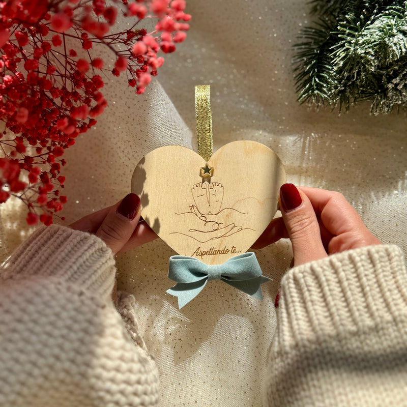 Decorazione natalizia "Aspettando te - Family"