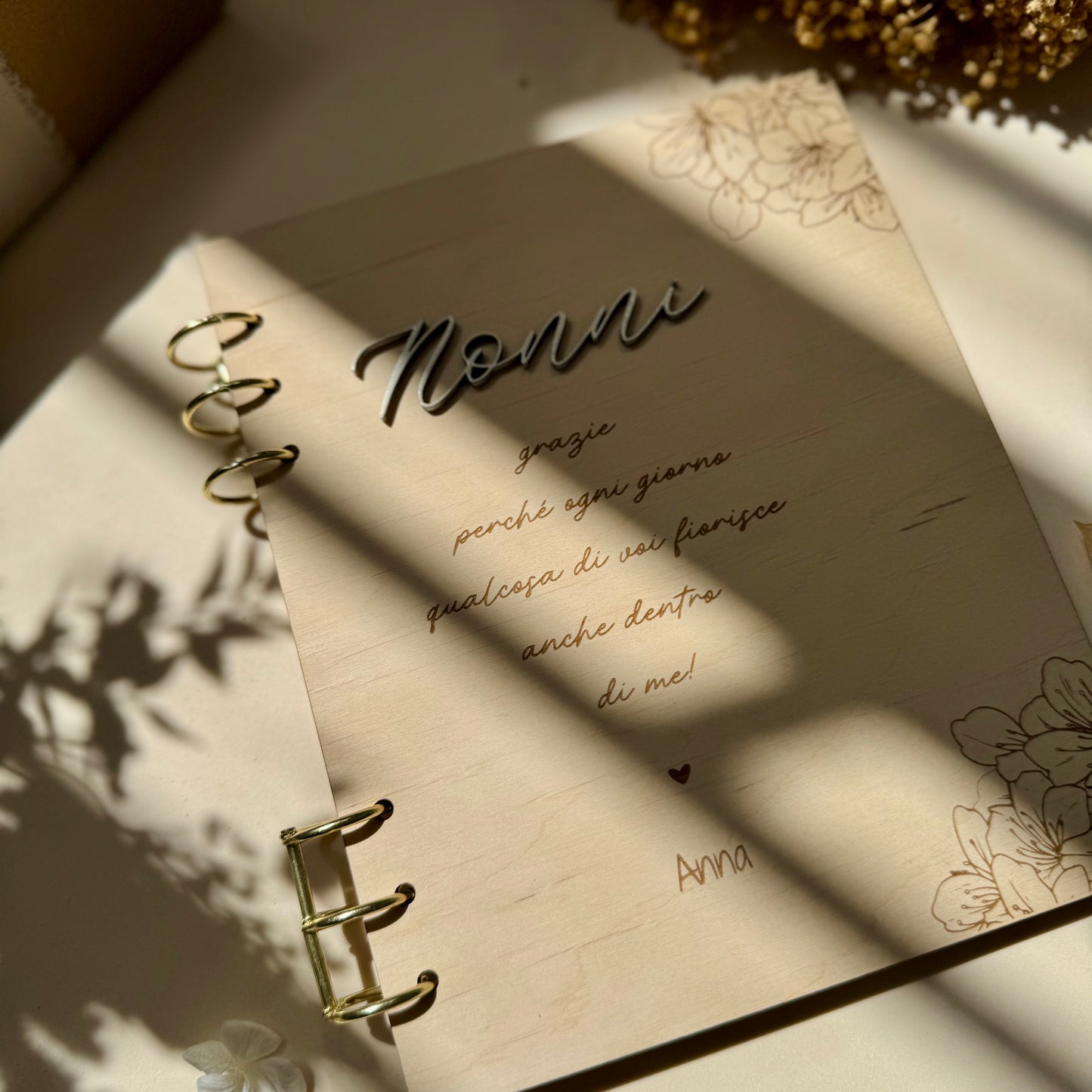 Album fotografico personalizzato per i Nonni