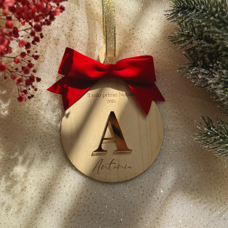 Decorazione natalizia "Golden" Personalizzabile