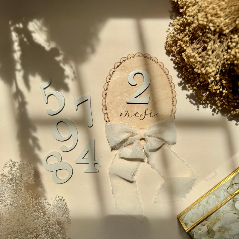 Milestone Cards 3D Fiocco