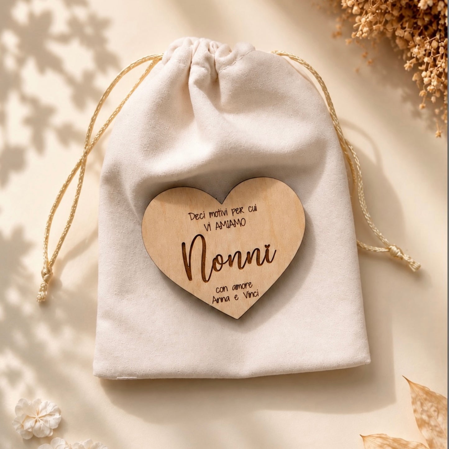 I motivi per cui vi amiamo Nonni – Set personalizzato Festa dei Nonni
