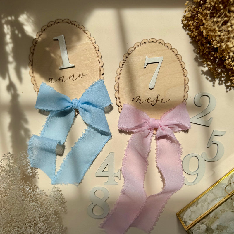 Milestone Cards 3D Fiocco