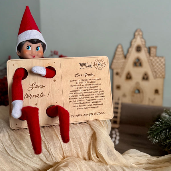 Lettera dell’Elfo di Babbo Natale personalizzata