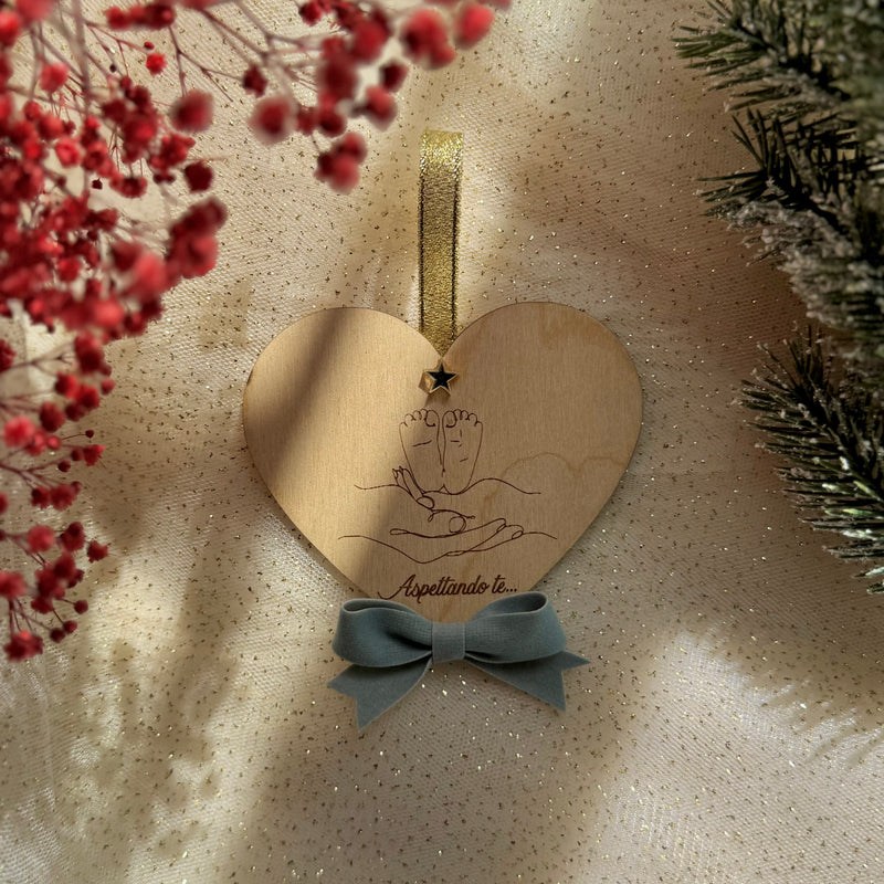 Decorazione natalizia "Aspettando te - Family"