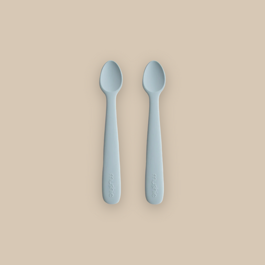 Set 2 Cucchiai in Silicone (Azzurro)